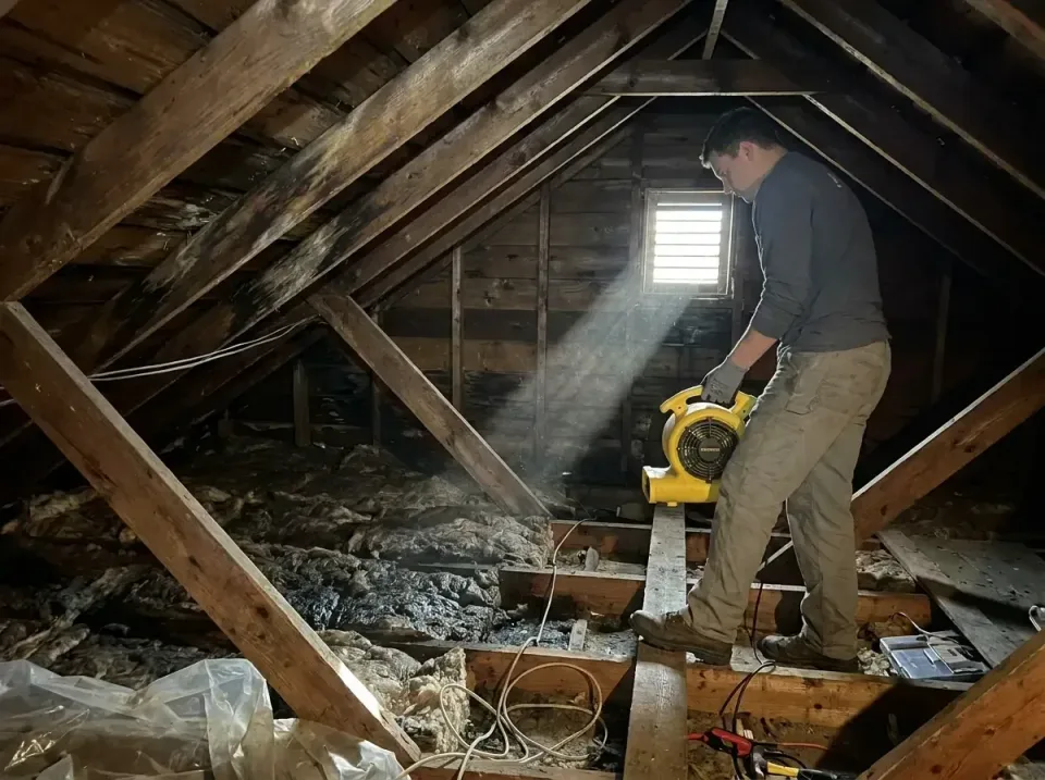 attic-water-damage-drying-proc-007 — frequently asked questions, Emergency Water Extraction & 24/7 Flood Response in Saugatu…
